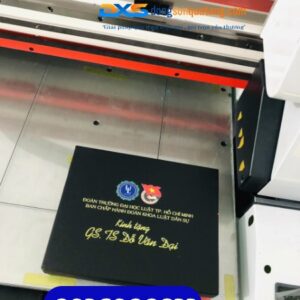 Set quà tặng Cán Bộ Đoàn ( Hộp name card+Bút kim loại cao cấp )- SQX 020 | In ấn logo ĐTN Đại Học Luật