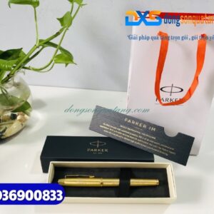Bút ký Parker IM cao cấp , mạ vàng – Khắc Logo Doanh Nghiệp Phú Hưng