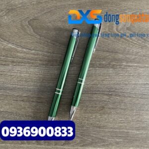 Bút bi kim loại - BKX 008 - Màu Xanh lá