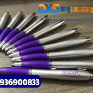 Xưởng sản xuất Bút bi nhựa in logo Quảng Cáo Doanh Nghiệp