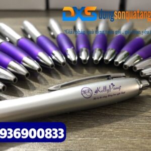 Xưởng sản xuất Bút bi nhựa in logo Quảng Cáo Doanh Nghiệp