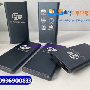 Pin sạc dự phòng Xiaomi chính hãng 10.000 mAh , màu xanh - khắc HIEP THANH