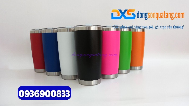 Ly giữ nhiệt 600ml Màu đen - Khắc logo làm quà tặng quảng cáo Ly giữ nhiệt 600ml Màu đen - Khắc logo làm quà tặng quảng cáo