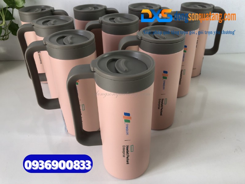 Ly giữ nhiệt Lock&Lock LHC4247PIK - In logo HPE Ly giữ nhiệt Lock&Lock LHC4247PIK - In logo HPE