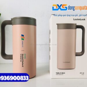 Ly giữ nhiệt Lock&Lock LHC4247PIK - In logo HPE