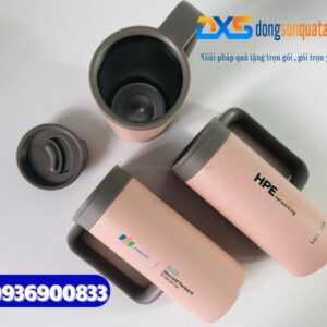 Ly giữ nhiệt Lock&Lock LHC4247PIK - In logo HPE