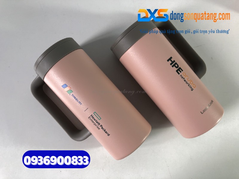 Ly giữ nhiệt Lock&Lock LHC4247PIK - In logo HPE Ly giữ nhiệt Lock&Lock LHC4247PIK - In logo HPE