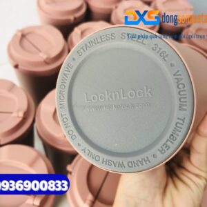 Ly giữ nhiệt Locknlock LHC3249NVY - Khắc logo DAISY