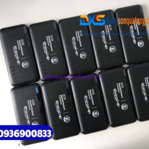 Pin sạc dự phòng Hoco J82– 10.000mAh ,màu đen - In ấn logo MÁY CHỦ VIỆT