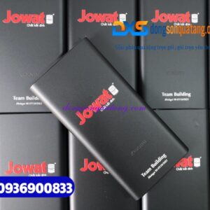 Pin sạc dự phòng Xiaomi chính hãng 10.000 mAh , màu xanh - khắc JOWAT