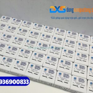 Adapter du lịch in logo Đại học Fulbright Việt Nam