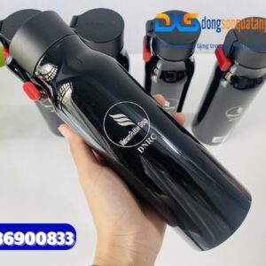 Bình giữ nhiệt Lock&Lock Màu Đen 500ml LHC4125 Khắc logo (VRG)
