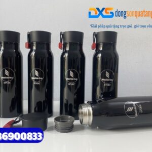 Bình giữ nhiệt Lock&Lock Màu Đen 500ml LHC4125 Khắc logo (VRG)