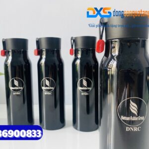 Bình giữ nhiệt Lock&Lock Màu Đen 500ml LHC4125 Khắc logo (VRG)