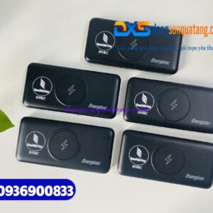 Pin sạc dự phòng Energizer 10.000 mAh - QE10013PQ , Màu đen - in logo DNRC