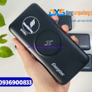 Pin sạc dự phòng Energizer 10.000 mAh - QE10013PQ , Màu đen - in logo DNRC