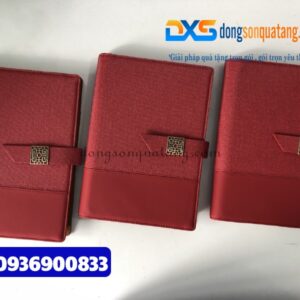 Xưởng sản xuất sổ tay in logo - Dongsonquatang