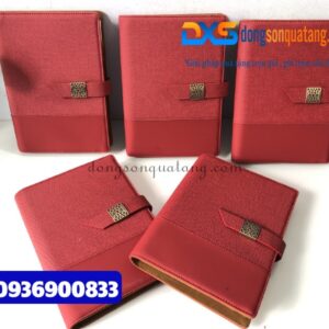 Xưởng sản xuất sổ tay in logo - Dongsonquatang