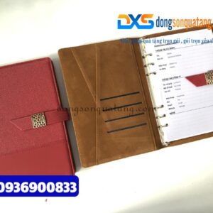 Xưởng sản xuất sổ tay in logo - Dongsonquatang