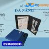Sổ sạc ghi chép đa năng , màu xanh , - In ấn logo Công Ty