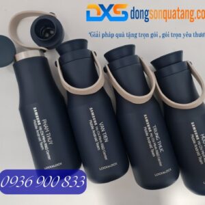 Bình Giữ Nhiệt Lock & Lock LHC4202 Metro Double In Logo Thương Hiệu