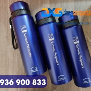 Bình Giữ Nhiệt Lock&Lock LHC6180FU Thép Không Gỉ 800ml In Logo Thương Hiệu Summit