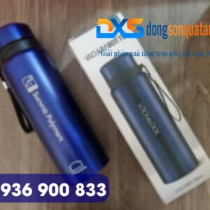 Bình Giữ Nhiệt Lock&Lock LHC6180FU Thép Không Gỉ 800ml In Logo Thương Hiệu Làm Quà Tặng Nhân Viên