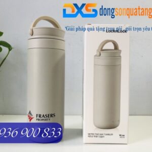 Bình Giữ Nhiệt LocknLock LHC4274 Metro Two Way 475ml In Logo Thương Hiệu