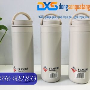 Bình Giữ Nhiệt LocknLock LHC4274 Metro Two Way 475ml In Logo Thương Hiệu