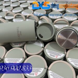 Bình Giữ Nhiệt LocknLock LHC4274 Metro Two Way 475ml In Logo Thương Hiệu