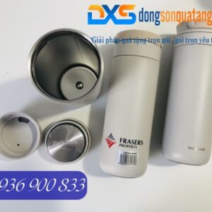 Bình Giữ Nhiệt LocknLock LHC4274 Metro Two Way 475ml In Logo Thương Hiệu