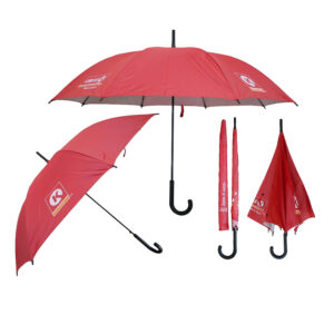 Dù Cầm Tay Cán Cong Bán Kính 60cm Cán Nhựa D038