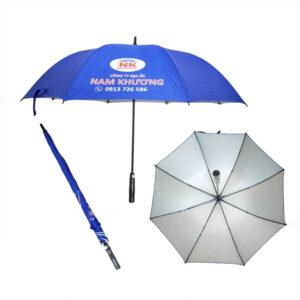 Dù Cán Thẳng – Dù Poly Cán Mút Bán Kính 75cm D027