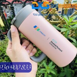 Ly Giữ Nhiệt Lock&Lock LHC42447PIK In Logo Thương Hiệu Làm Quà Tặng