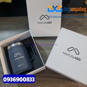 Ly Giữ Nhiệt Lock&Lock Metro Mug LHC4219 475ml In Khắc Logo Thương Hiệu Làm Quà Tặng