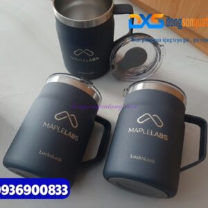 Ly Giữ Nhiệt Lock&Lock Metro Mug LHC4219 475ml In Khắc Logo Thương Hiệu Làm Quà Tặng