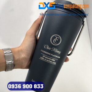 Ly Giữ Nhiệt LocknLock Bucket Tumbler 540ml LHC4269 In Khắc Logo Thương Hiệu