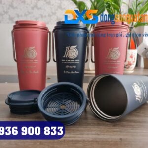Ly Giữ Nhiệt LocknLock Bucket Tumbler 540ml LHC4269 In Khắc Logo Thương Hiệu