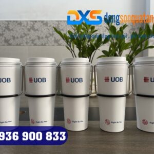 Ly Giữ Nhiệt LocknLock Bucket Tumbler 540ml LHC4269 In Khắc Logo Thương Hiệu