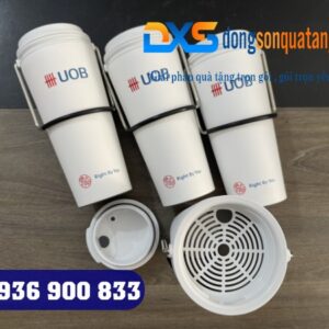Ly Giữ Nhiệt LocknLock Bucket Tumbler 540ml LHC4269 In Khắc Logo Thương Hiệu