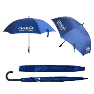 Ô Dù Cán Nhựa Cong Tự Động 1 Chiều R=70cm 8 Kèo D052