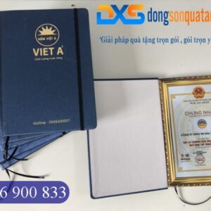 SDX 015 - Xưởng Sản Xuất Sổ Da Ép Kim Logo Công Ty Theo Yêu Cầu Giá Sỉ