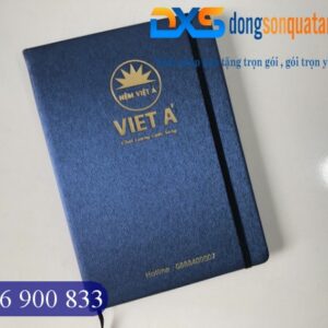 SDX 015 - Xưởng Sản Xuất Sổ Da Ép Kim Logo Công Ty Theo Yêu Cầu Giá Sỉ