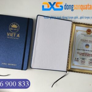 SDX 015 - Xưởng Sản Xuất Sổ Da Ép Kim Logo Công Ty Theo Yêu Cầu Giá Sỉ
