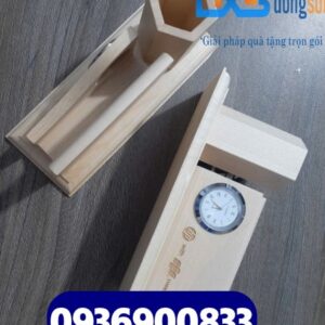 Xưởng sản xuất đồng hồ gỗ để bàn - Dongsongifts