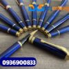Bút ký cao cấp – BKX 019 – Màu xanh dương - Nắp đẩy- Khoen vàng – Khắc logo theo yêu cầu làm quà tặng Khách hàng