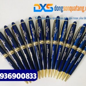 Bút ký kim loại xoay cao cấp in khắc logo , nội dung , slogan theo yêu cầu Doanh Nghiệp