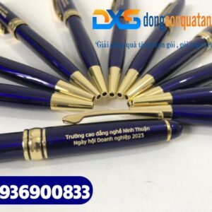 Bút ký kim loại cao cấp - BKX 013 - Màu xanh