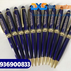 Bút ký kim loại cao cấp - BKX 013 - Màu xanh