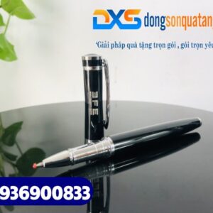 Bút ký kim loại cao cấp - BKX 014 - Màu đen bóng khắc logo EFE